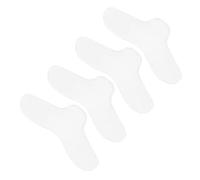 TOPBATHY 4pcs Adjustable Cycling Nose Pads for Glasses Soft Eyeglass Nose Protector Pads to Reduce Bridge Pressure Prevent Slipping Compatible with Various Eyewear