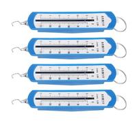 TOPBATHY 4pcs Precision Spring Scale Display Teaching Demonstration Tool for Physics Experiments and Force Weight Measuring Gauge