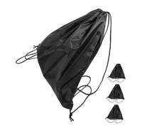 TOPBATHY 4pcs Printed Drawstring Backpack Bags Durable Oxford Cloth Cinch Packs for Sports Travel and Helmet Storage for Men and Women Quick