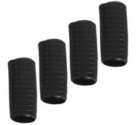 TOPBATHY 4Pcs Rubber Violin Bow Grip Replacement for Violin Practice - Easy-To-Use Non-Slip Bow Holder Grip for Beginner Violinists, Birthday Gift for Boys and Girls and Students