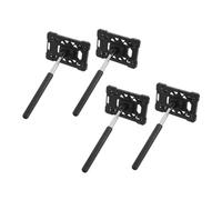 TOPBATHY 4pcs Telescopic Parking Card Rods for Vehicle Toll Payment Abrasion-resistant Plastic Car Parking Swiping Sticks Fit for Garage Gate Access and Contactless Use