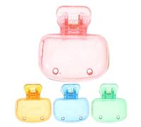 TOPBATHY 4pcs Travel Toothbrush Covers Plastic Head Protectors for Adults Reusable Compact Caps with Easy Open Design Fits Toothbrush Heads for Home Camping Business and School Use