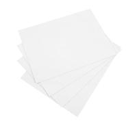 TOPBATHY 4pcs White Aluminum Sublimation Plates Blank 12x8 Inch Rectangle Metal Heat Transfer Signs for Crafting, Office Nameplates, and Indoor Outdoor Display