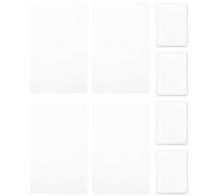TOPBATHY 4sets Nail Art Stamper Tool Silicone Stamp Scraping Plate for Manicure Salon Home Use Nail Stamper Stamp Scrape