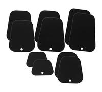 TOPBATHY 5 Pairs Tall Boots Shaper Holders Black Pvc Boot Shaft Shaper Inserts for Men and Women with Support and Protection, Prevent Bending, Breathable Design for Closet or Shoe Cabinet