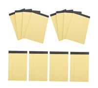 TOPBATHY 50 Sheets College Ruled Writing Pads Portable Legal Notepads with Each Easy-tear Lined Paper for School Office Business Go Note Taking