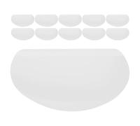 TOPBATHY 50pcs Adjustable Eye Protection Covers for Hair Salons and Barbershops Comfortable Elastic Band for Makeup Haircut Trims and Dyeing Stylist Essential Eye Masks