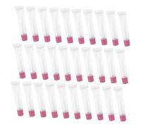 TOPBATHY 50pcs Lip Gloss Tubes 15ml Plastic Refillable Cosmetic Containers with Good Sealing Performance and Light Weight for Daily Life and Travel