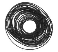 TOPBATHY 50pcs Rubber Cassette Player Belts Kit for Cassette Recorder, Portable Mixed Size Tape Recorder Belts, Extending Device Lifespan, for Travel and Outdoor Activities