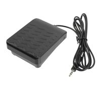 TOPBATHY 5mm Black Sustain Pedal for Keyboard Universal Sturdy Piano Foot Damper Pedal Compatible Electronic and Digital Pianos, Suitable for Home and Studio Use