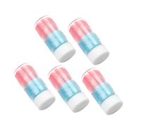 TOPBATHY 5PCS Eyelash Tweezers Glue Remover Cleaner with Built Sponge Mild Lash Extension Tool Cleaner for Salon and Personal Use Easy to Use Lash Glue Dissolver