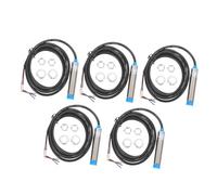 TOPBATHY 5pcs Lja-z BY Inductive Proximity Sensors Pnp Non-contact Detection Switches for Metalworking Packaging Automotive Industrial Use
