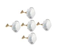 TOPBATHY 5pcs Nail Art Practice Stand Zinc Alloy Nail Tips Holder Stand for Manicure Art Display for Tech Accessories and False Designs Practice