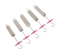 TOPBATHY 5Pcs Physics Experiment Springs Kit - Hooke’S Law Teaching Tool with 2, 1, 2 Springs for Science Lab Mechanics and Student Physics Learning Supplies