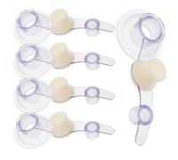 TOPBATHY 5pcs PVC Inflatable Air Valve Caps for Mattresses Kayak Paddle Board Replacement Valve Lid Airtight Seal Adapters for Camping Hiking Water Sports