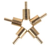 TOPBATHY 5pcs Replacement Motor Tongue for Electric Hair Clipper Copper DIY Maintenance Parts Compatible with Wahl Noise Reduction and Precision Fit for Silent Trimming