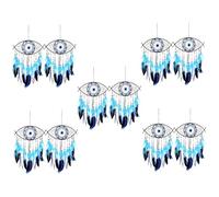 TOPBATHY 5sets Dream Catcher Decor for Bedroom Large Dream Catcher Wall Art Decorative Wall Decor Dreamcatcher Pendant 2pcs*5