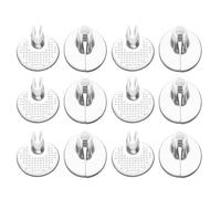 TOPBATHY 6 Pairs Reusable Pu Heel Protector Stickers Breathable Heel Pads Cushion for Women and Men Comfortable Foot Care for Sandals