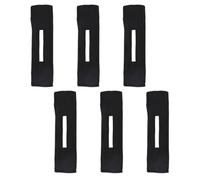 TOPBATHY 6pcs Black Iron Wire Rotating Hairbands Hair Bun Makers with Bow Hair Wraps for Women’s Updo Styling Accessories