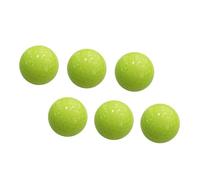 TOPBATHY 6pcs Fluorescent Golf Balls Synthetic Night Glow Dark Training Balls for Early Morning and Twilight Play