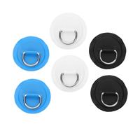 TOPBATHY 6pcs Inflatable Paddle Board D Ring Patch Stainless Steel Boat Buckle Surfboard Fixing Accessories for Sup Kayak with Enhanced Stability and Quick