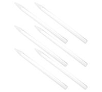 TOPBATHY 6pcs Laboratory Borosilicate Glass Grinding Rods for Centrifuge Tubes Precision Homogenizing Pestles for Cell Sample Preparation and Microbiology Experiments