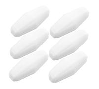TOPBATHY 6pcs Ptfe Magnetic Stir Bars Laboratory Mixing Rods for Magnetic Mixer Plate Stable High Efficiency Stirring Accessories for Biology Chemistry Scientific Research Liquid Blending