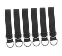 TOPBATHY 6pcs Pull-up Straps Gym Exerciser Slings Fitness Workout Bands Multi-functional Bodyweight Training Aid for Weightlifting Bodybuilding and Strength Exercises