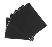 TOPBATHY 6pcs Self-Adhesive High Heel Protector Patch in Black Rubber Cut-to-Size Sound-dampening Heel Cushion Pads for Parties and Runways Anti-wear and Noise Reduction
