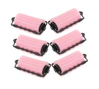 TOPBATHY 6pcs Soft Foam Sponge Curlers for Women No Heat Hair Styling Tools Comfortable for Long Hair Overnight Self Holding