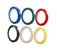 TOPBATHY 6pcs Violin Fingerboard Tape Stickers for Violin and Cello Beginners Finger Position Practice Guide Easy to Apply Fretboard Markers for Learning