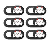 TOPBATHY 6pcs Webcam Privacy Slide Cover Slider Abs Material Ultra Thin Privacy Protection Does Not Damage Device for Laptop and Tablet Use