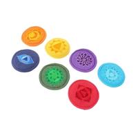 TOPBATHY 7pcs Handmade Cloth Singing Bowl Cushions Set for Tibetan Singing Bowl with Soft Fabric Material and Sturdy Design, for Buddha Hall Meditation and Sound Therapy