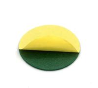 TOPBATHY 8pcs Air Hockey Pushers Set with 96mm Red Pushers, 64mm Red Pucks and Felt Bases, Replacement Hockey Handles Paddles for Table Game Accessories in Leisure Sports