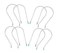 TOPBATHY 8pcs Hot Roller Clips Replacement for Electric Heated Curlers Stainless Steel U-shaped Hair Curler Securing Pins Quick Styling Accessories for DIY Perm at Home