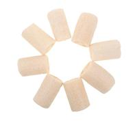 TOPBATHY 8pcs Natural Loofah Shower Sponges Multipurpose Exfoliating Pads for Body Massage and Kitchen Cleaning Ergonomic Grip Luffa Scrubbers for Skin Care and Stubborn Stain Removal