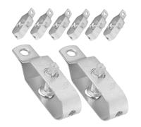 TOPBATHY 8pcs Steel Wire Tensioner Metal Cable Rope Tightener Garden Wire Tensioning Tool for Climbing Plants Fencing and Chain Link Fence Maintenance