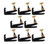 TOPBATHY 8pcs Violin Fine Tuners Metal String Adjuster Replacement for Violin Accessories Tuning Tool Improve Sound Quality
