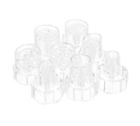 TOPBATHY 8pcs Water Oxygen Facial Machine Replacement Tips Heads Plastic Bubble Cleaning Accessories for Hydro Beauty Device Easy to Install and Safe for Skin Care