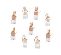 TOPBATHY 9Pcs Car Hanging Perfume Bottles Refillable Aromatherapy Diffuser Random Styles Enhance Air Freshness Mood Your Vehicle Home