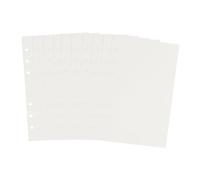 TOPBATHY A6 Loose Leaf Refill Paper 320 Sheets Blank Refill for Spiral Notebook Planner Replacement Core Smooth Writing Surface for Office Travel