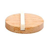 TOPBATHY Acoustic Guitar Nut Replacement with Versatile Design and Lasting Durability, Maple Wood and Ox Bone Resonator Biscuit Bridge for Beginners and Guitar Makers