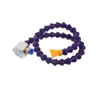 TOPBATHY Adjustable Machine Tool Cooling Spray System Hose with Magnetic Base, 600mm Flexible Coolant Pipe for Milling Machine and CNC Lathe Metal Cutting