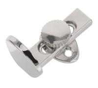 TOPBATHY Adjustable Silver Clarinet Thumb Rest Made of Sturdy Zinc Alloy with Wear Resistance for Clarinet Players, Suitable for Woodwind Instrument Accessories and Beginner Teaching