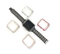 TOPBATHY Aluminum Alloy Protective Bumper Case with Sparkling Crystal Diamonds for Series Full Coverage Frame Cover Shockproof Scratch-resistant Guard in Gold