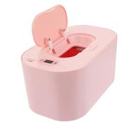 TOPBATHY Baby Wipe Warmer Wet Wipes Dispenser Heating Design Low Power USB PP ABS for Baby Supplies, Pink