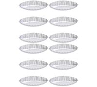 TOPBATHY Baking Mold Set 12 Pcs Aluminium Alloy Non-Stick Cake Molds for Birthday Christmas Wedding Events Oven Dishwasher Safe 3.94X1.77X1.18In