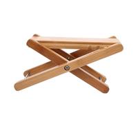 TOPBATHY Bamboo Guitar Practice Footstool Stable Non-Slip Pedal Footrest for Comfortable Home Performance Relieves Foot Fatigue with Natural Design