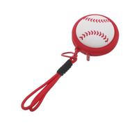 TOPBATHY Baseball Silicone Coin Purse Cartoon Change Pouch Mini Silicone Wallet for Keys Lipstick Bag Handbag Pendant Use As Keys Wallet Pouch for Sports Party Favor Bags Everyday Use