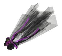 TOPBATHY Black Halloween Veil Headband for Women with Bow, Mesh and Polyester Material, Easy to Use, Dark and Gothic-inspired Style, for Cosplay Events and Day the Dead Costume